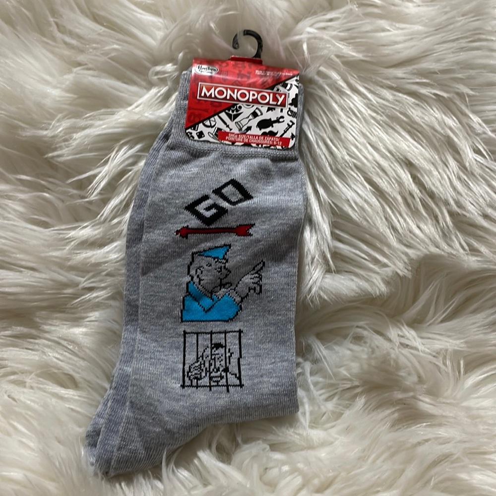 🦋5/$25  Monopoly socks